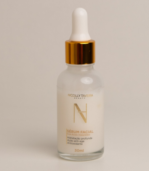 Sérum Hidratante Facial com Ácido Hialurônico - 30ml