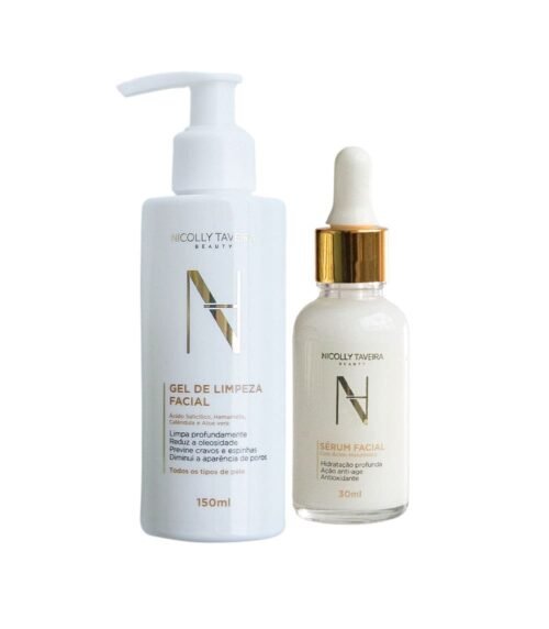 Kit Sérum Facial + Gel de Limpeza